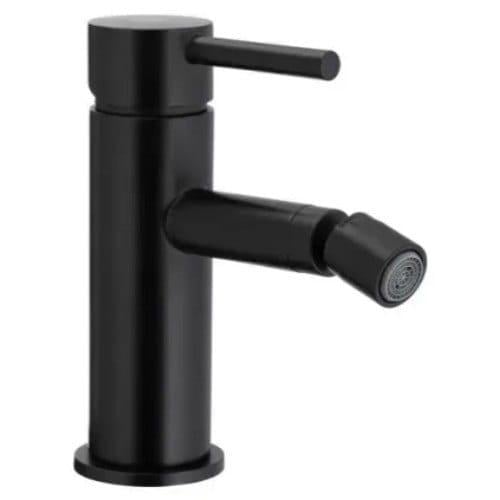 Смеситель для биде KFA Armatura Moza однорычажный и донный клапан Click-Clack Черный (5037-015-81)