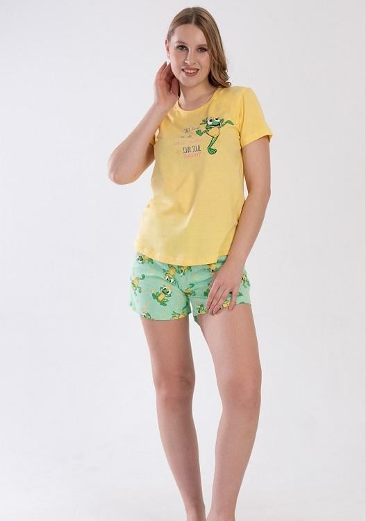 Пижама Vienetta 310122x30 женская M Желтый