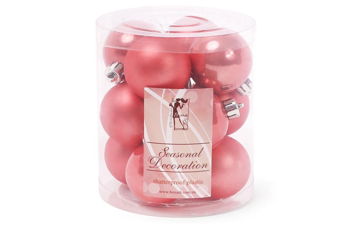 Шар новогодний BonaDi D-4 см 12 шт. (147-701)