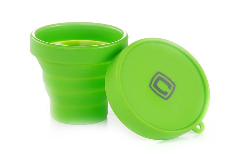 Чашка складна Сила з кришкою 150 мл Зелений (960569)