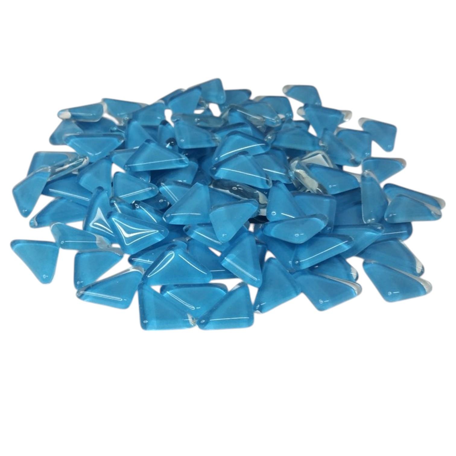 Набор кусочков мозаики треугольные 4 мм 200 г 150-180 шт. Синий (7514) Набор кусочков мозаики треугольные 4 мм 200 г 150-180 шт. Синий (7514)