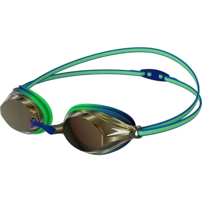 Окуляри для плавання дитячі Speedo VENGEANCE MIR GOG JU Зелено-синьо-золотий (8-11325D651)