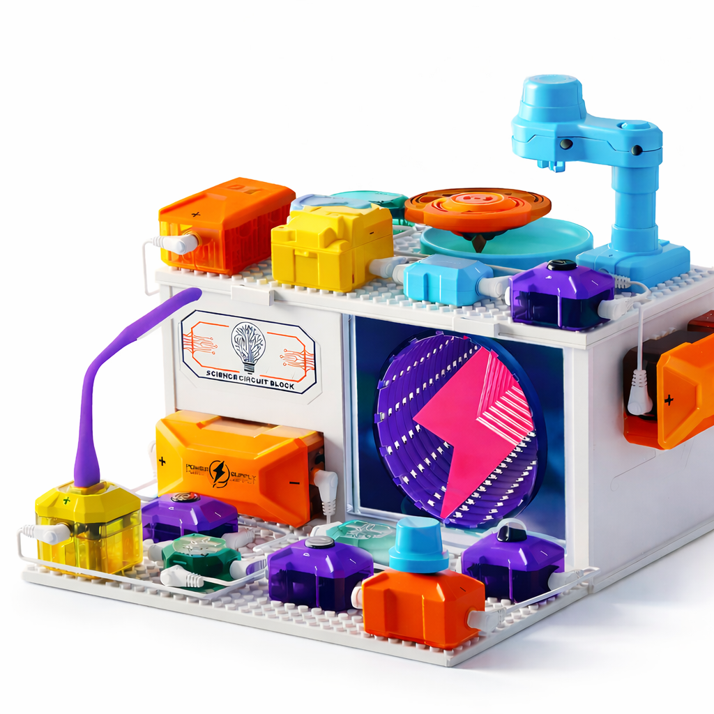 Конструктор электронный D4003 Science Circuit Block 39 дет. 380 экспериментов (2896039682)