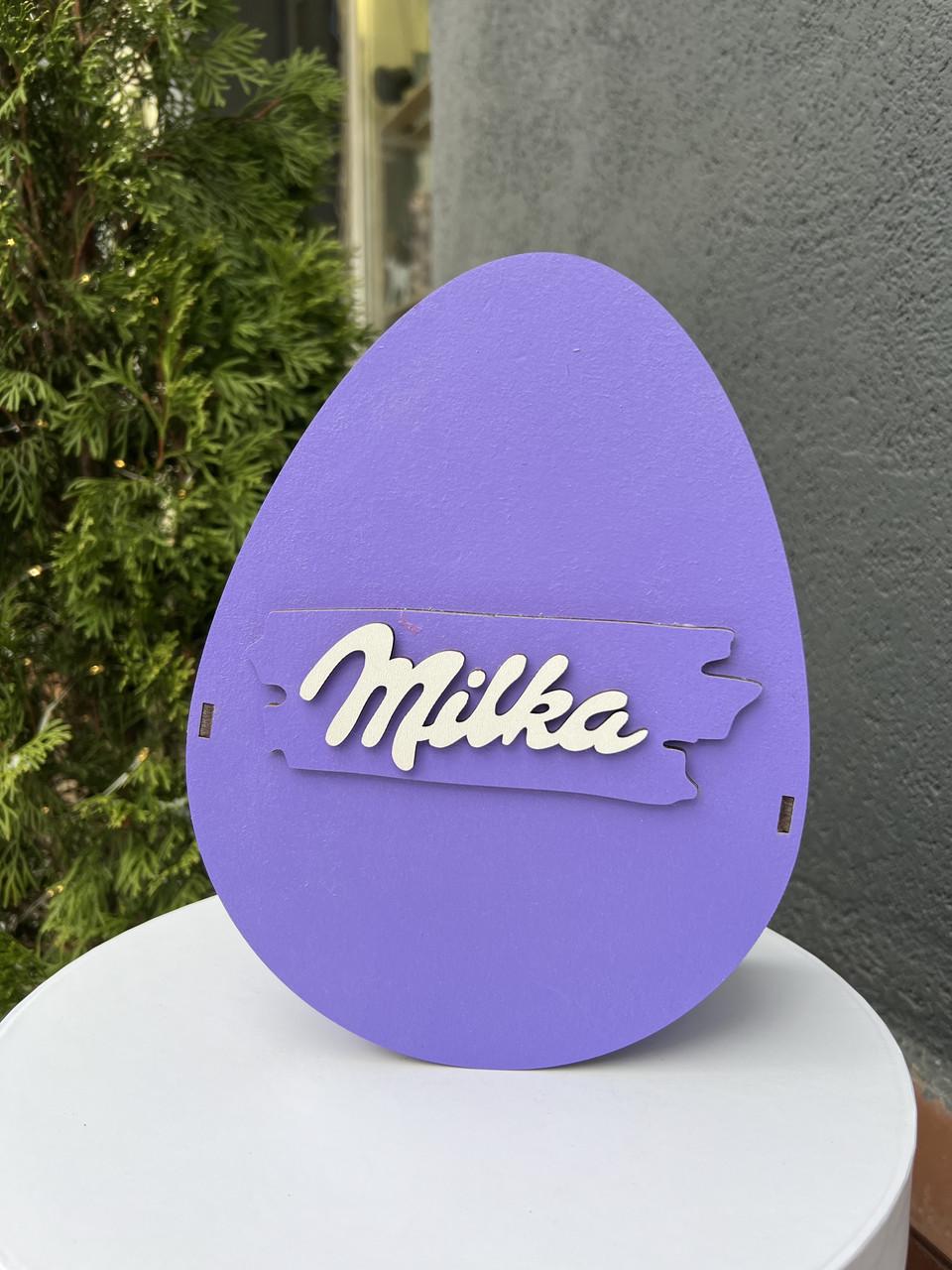 ᐉ Коробка деревянная Boxiku Яйцо Милка • Купить в Киеве, Украине ...