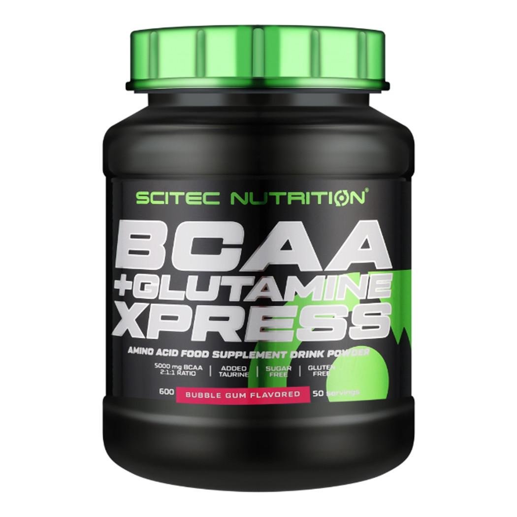 Аминокислоты Scitec Nutrition BCAA + Glutamine Xpress 600 г Жевательная резинка (07223-01)