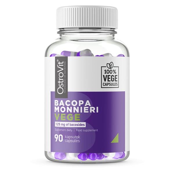 Экстракт бакопы OstroVit Bacopa Monnieri Vege 90 caps