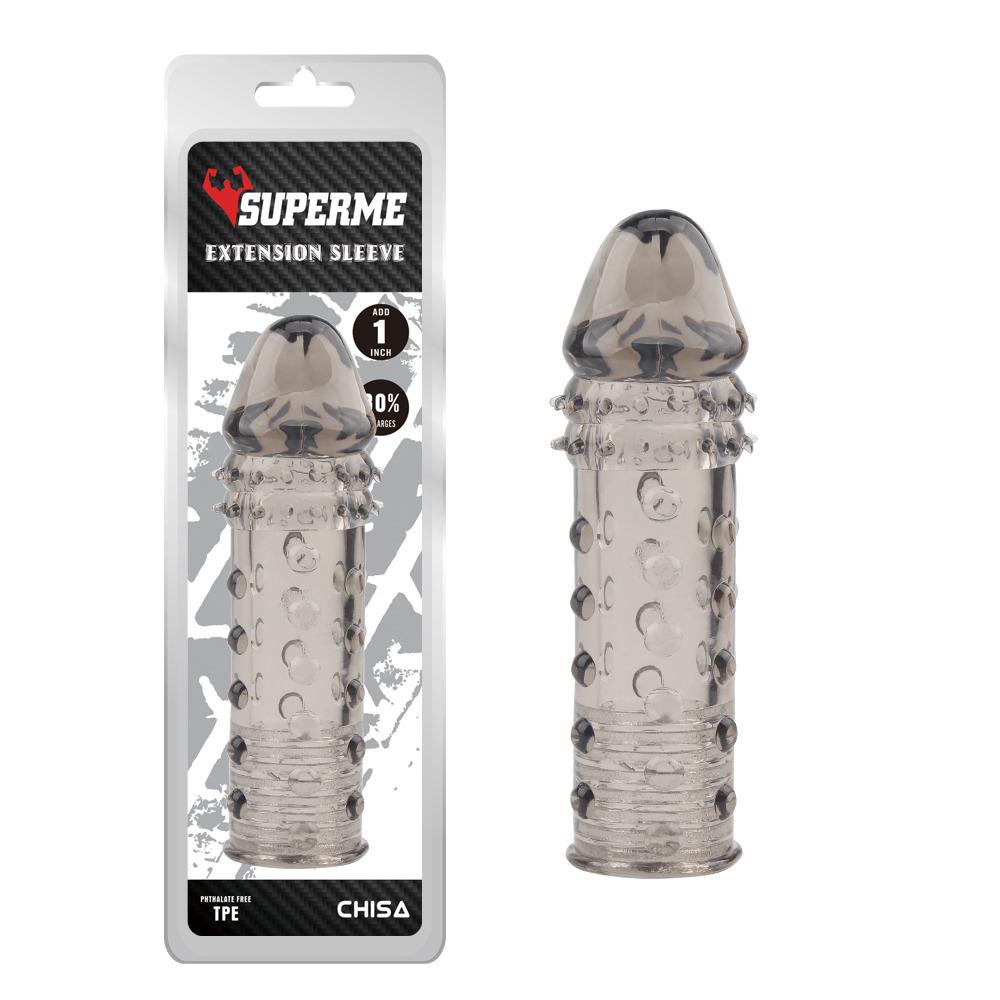 Насадка рельефная Chisa SuperMe с закрытой головкой Серый (15797/CN-331615797)