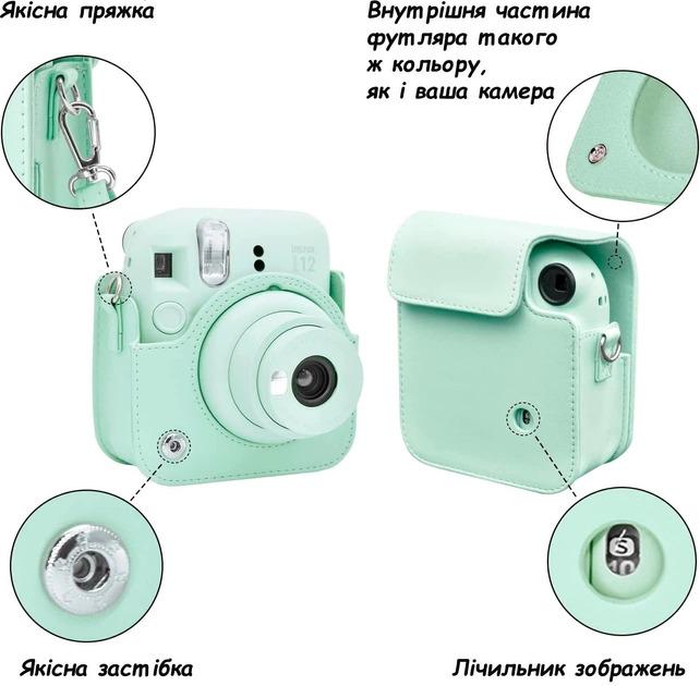 Чехол с фотоальбомом 108 Fujifilm instax mini 12 Green - фото 3