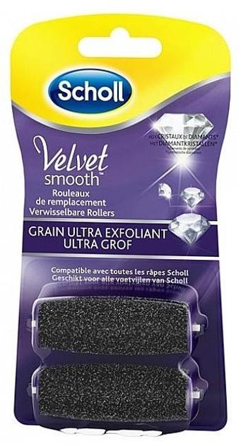Сменные ролики для электрической пилы Scholl Velvet Smooth Wet&Dry мелкозернистые 2 шт. (33972662)