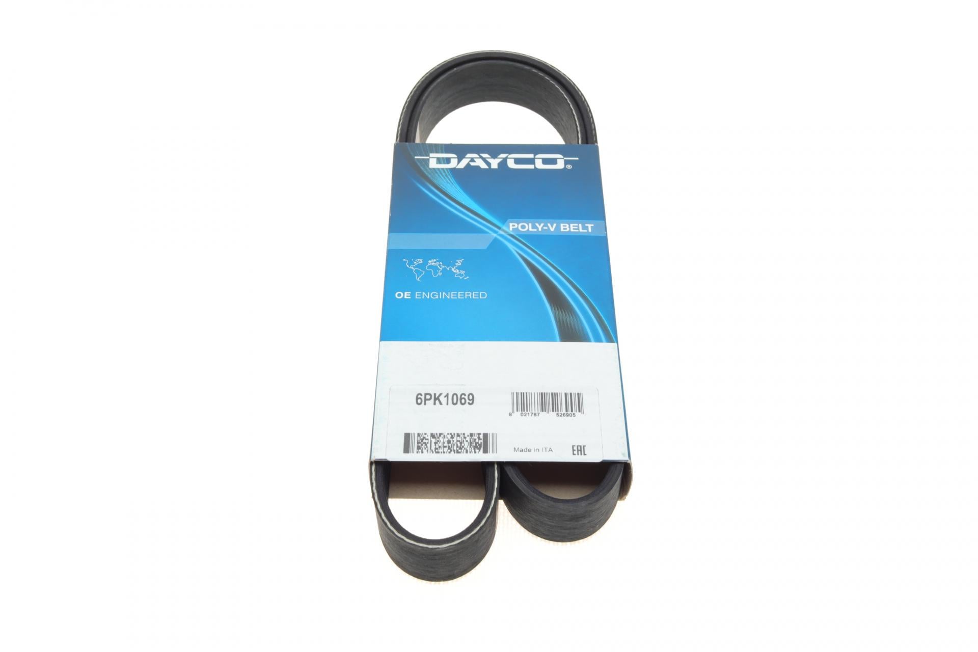 Ремень генератора DAYCO VW Caddy 1.4-1.6 95-10 6PK1069 (6PK1069)