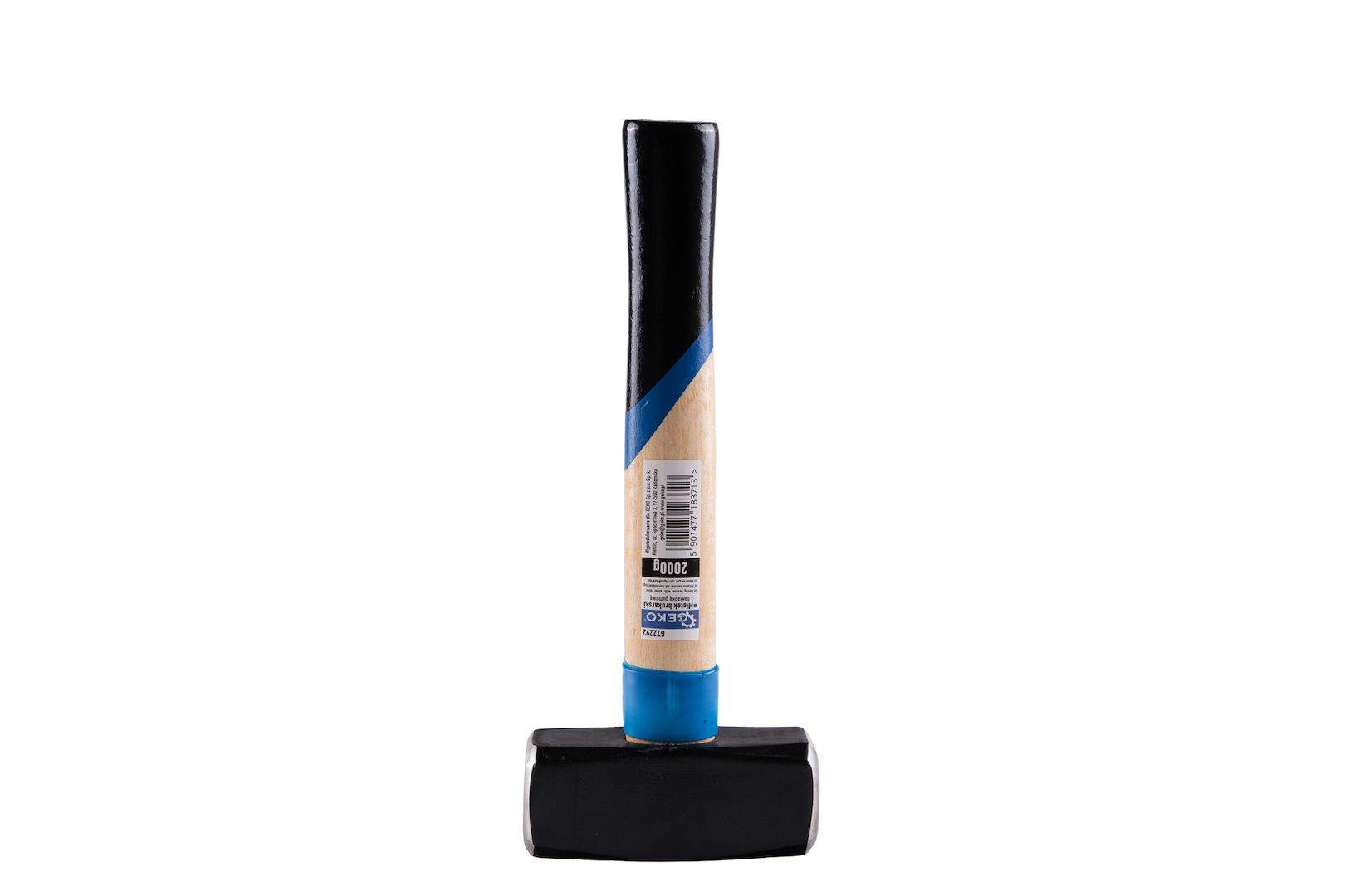 Молоток для бруківки Geko з гумовою насадкою 2000 г (G72292) - фото 2