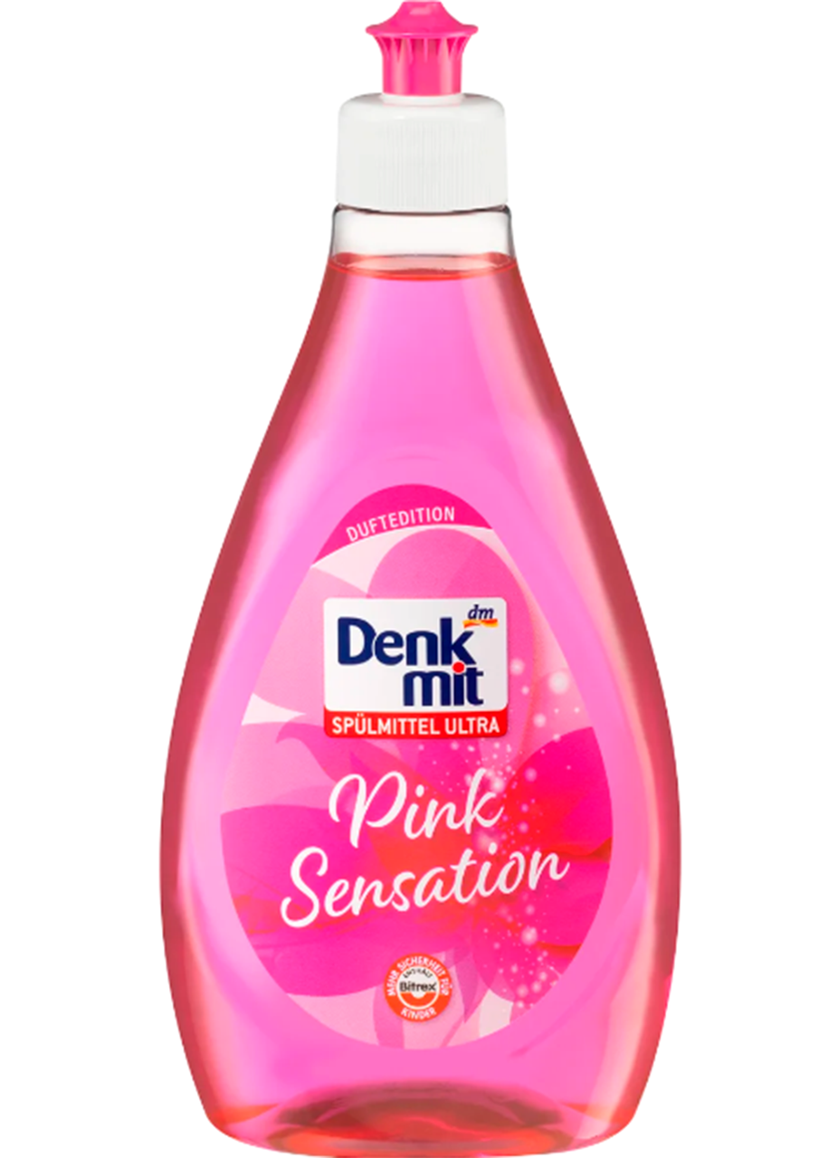 Рідина для миття посуду Denkmit Ultra Pink Sensation 500 мл - фото 1