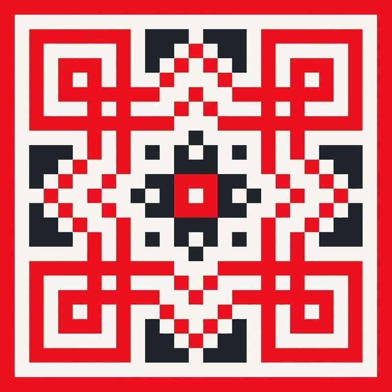 Набор для росписи ART CRAFT Украинский орнамент 30х30 см (13040-AC)