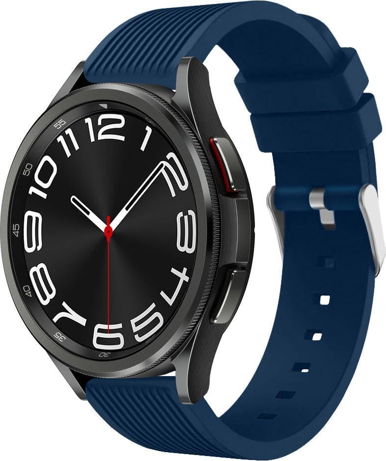 Ремешок Line для Galaxy Watch 6 Classic 43 мм Dark Blue (37673-5D) Ремешок Line для Galaxy Watch 6 Classic 43 мм Dark Blue (37673-5D)