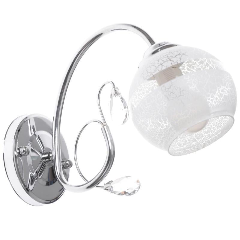 Бра направленного света настенное накладное Brille LK-217W/1 E14 CH L53-016