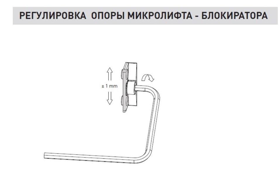 Опора микролифта-блокатора Axor A6003-13-N03 13 система 4 шт. (A6003-13-N03) - фото 4