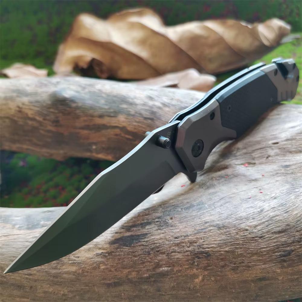 Туристичний ніж Browning X78 складаний з кліпсою склобоєм і стропорізом (X78) - фото 2