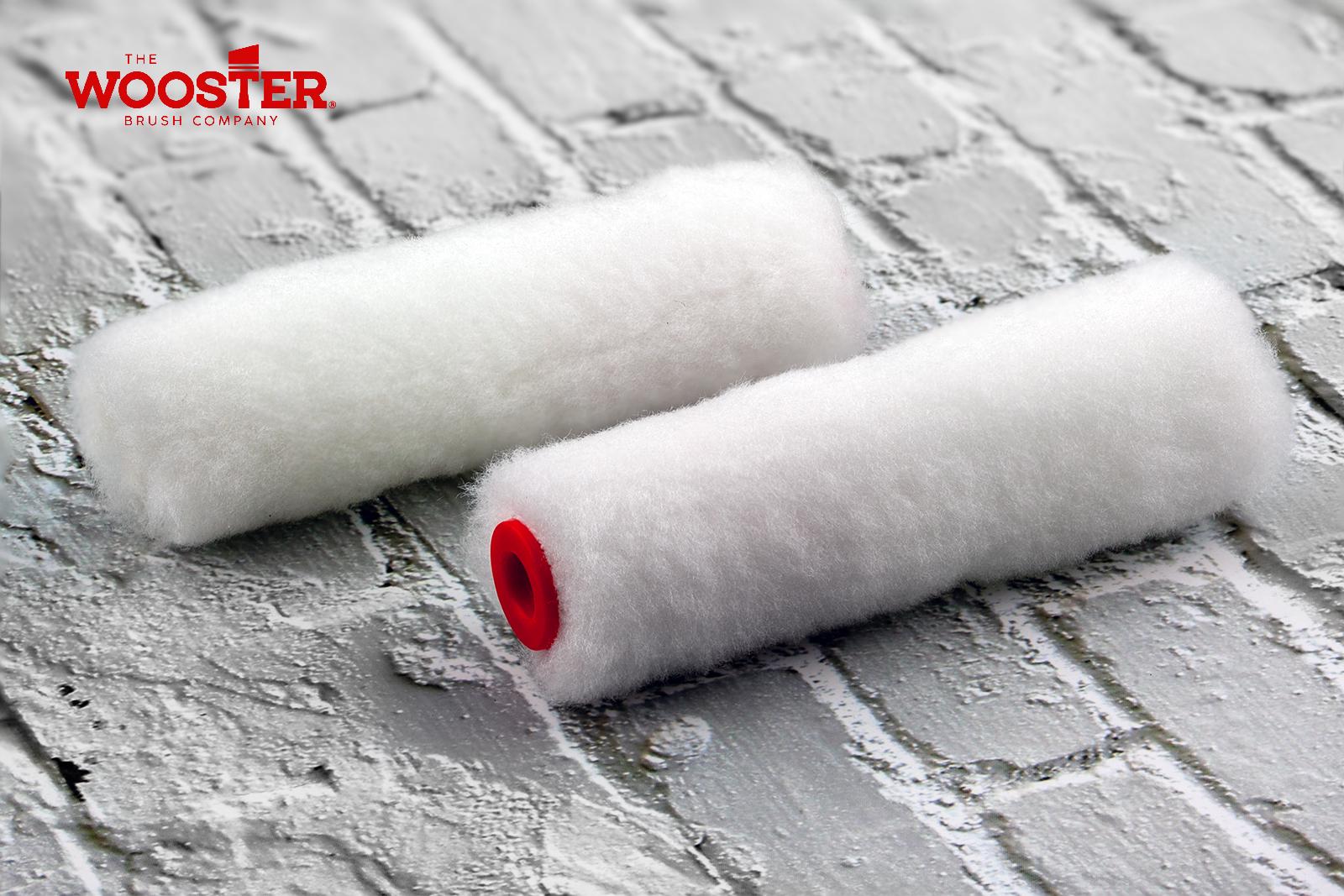 Валики міні Wooster Shed-Resistant Mini-Koter ткані 10 см 4" ворс 10 мм 3/8" 2 шт. (R222-4) - фото 5 Валики міні Wooster Shed-Resistant Mini-Koter ткані 10 см 4" ворс 10 мм 3/8" 2 шт. (R222-4) - фото 5