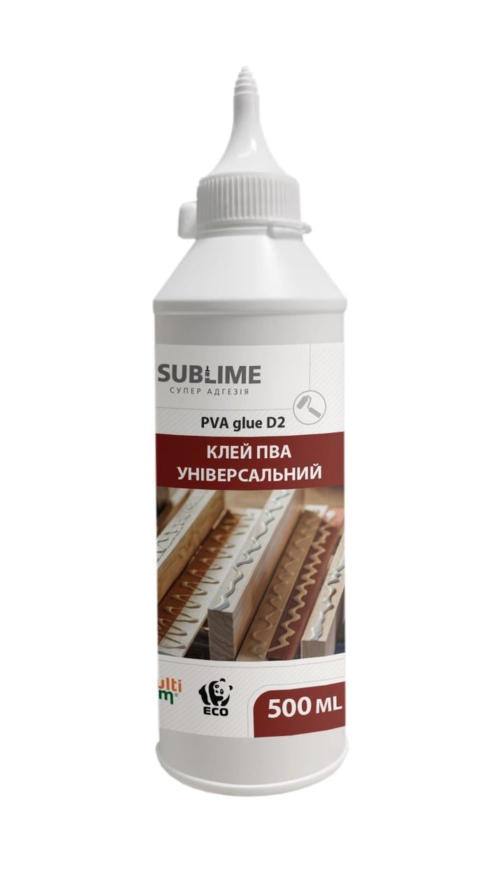 Клей ПВА універсальний D2 Sublime PVA Universal Glue 500 мл (033012) - фото 1