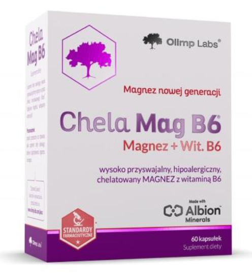 Магний хелат В6 Olimp Chela-Mag B6 60 капсул