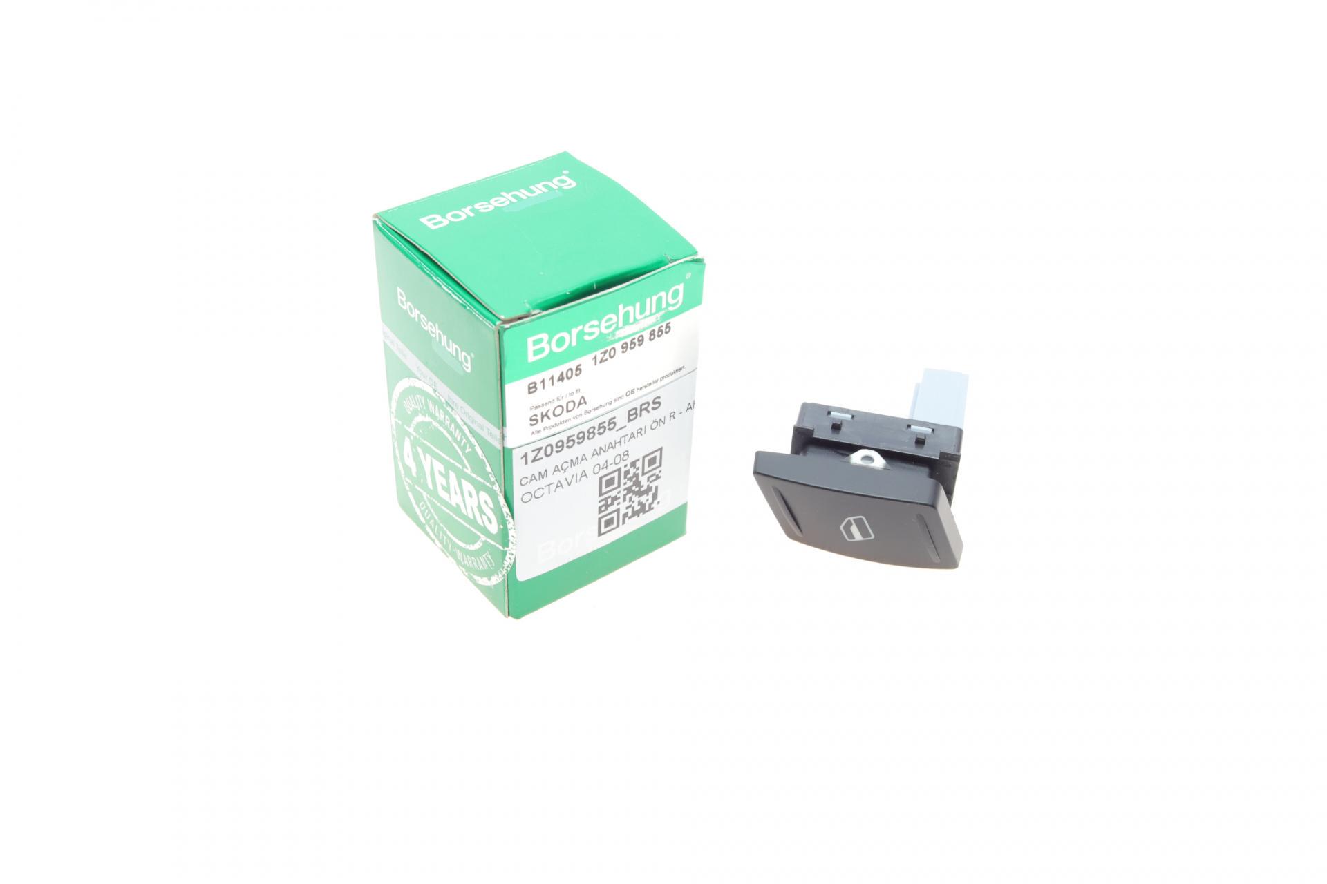 Кнопка стеклоподъемника Borsehung L Skoda Octavia/Yeti 1.2-2.0 TDI 04-17 (B11405)