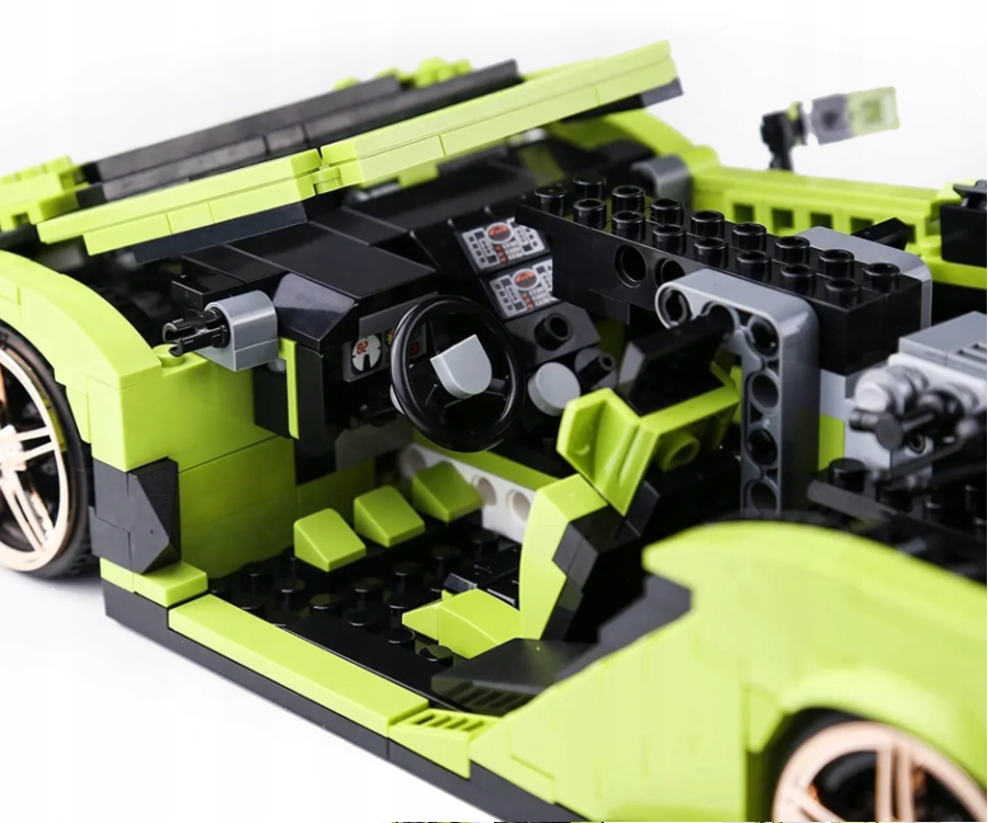 Конструктор детский Mould King TECHNIC Lamborghini Sian Sierne Машина для мальчика 1168 дет. (22773730) - фото 5