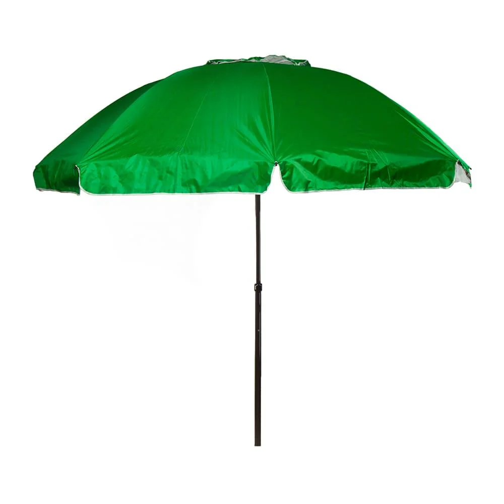 Зонт торговый с диаметром для торговли 2,5 м Зеленый (zo25green)