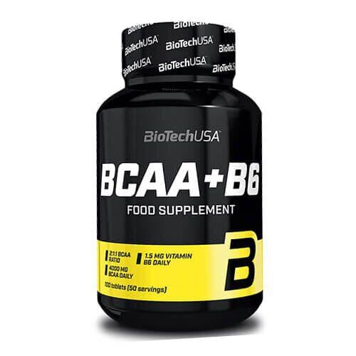 Харчова добавка BioTech BCAA-B6 100 таблеток (00000006320)