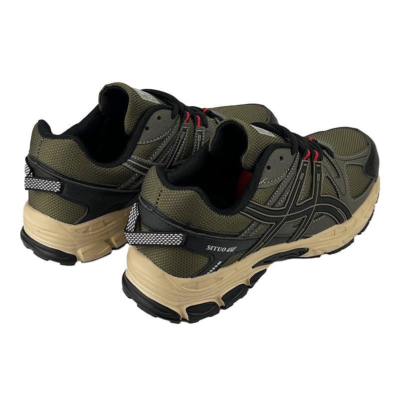 Кросівки чоловічі комбіновані 10469-5 p. 46 29 см Коричневий - фото 4 Кросівки чоловічі комбіновані 10469-5 p. 46 29 см Коричневий - фото 4