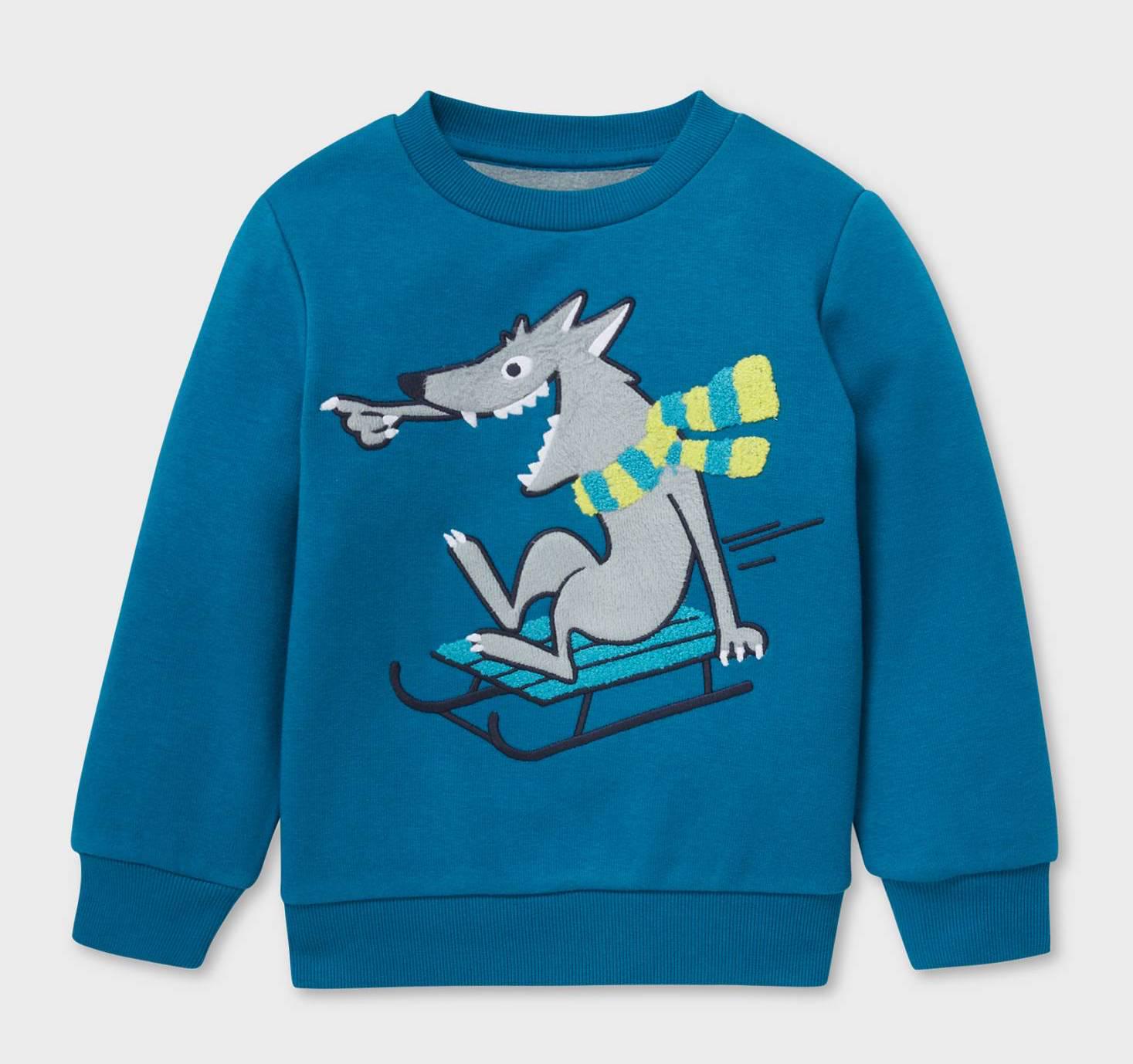 Світшот для хлопчика C&A розмір 110 см Синій (2148021)