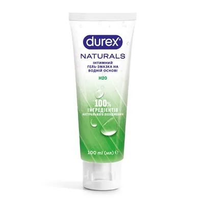 Гель-змазка інтимний DUREX Naturals Pure на водній основі 100 мл