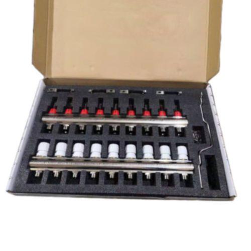 Колекторна група Zegor QS-1891 з витратомірами та євроконусам 1"х3/4" 9 виходів (13449594) - фото 4 Колекторна група Zegor QS-1891 з витратомірами та євроконусам 1"х3/4" 9 виходів (13449594) - фото 4