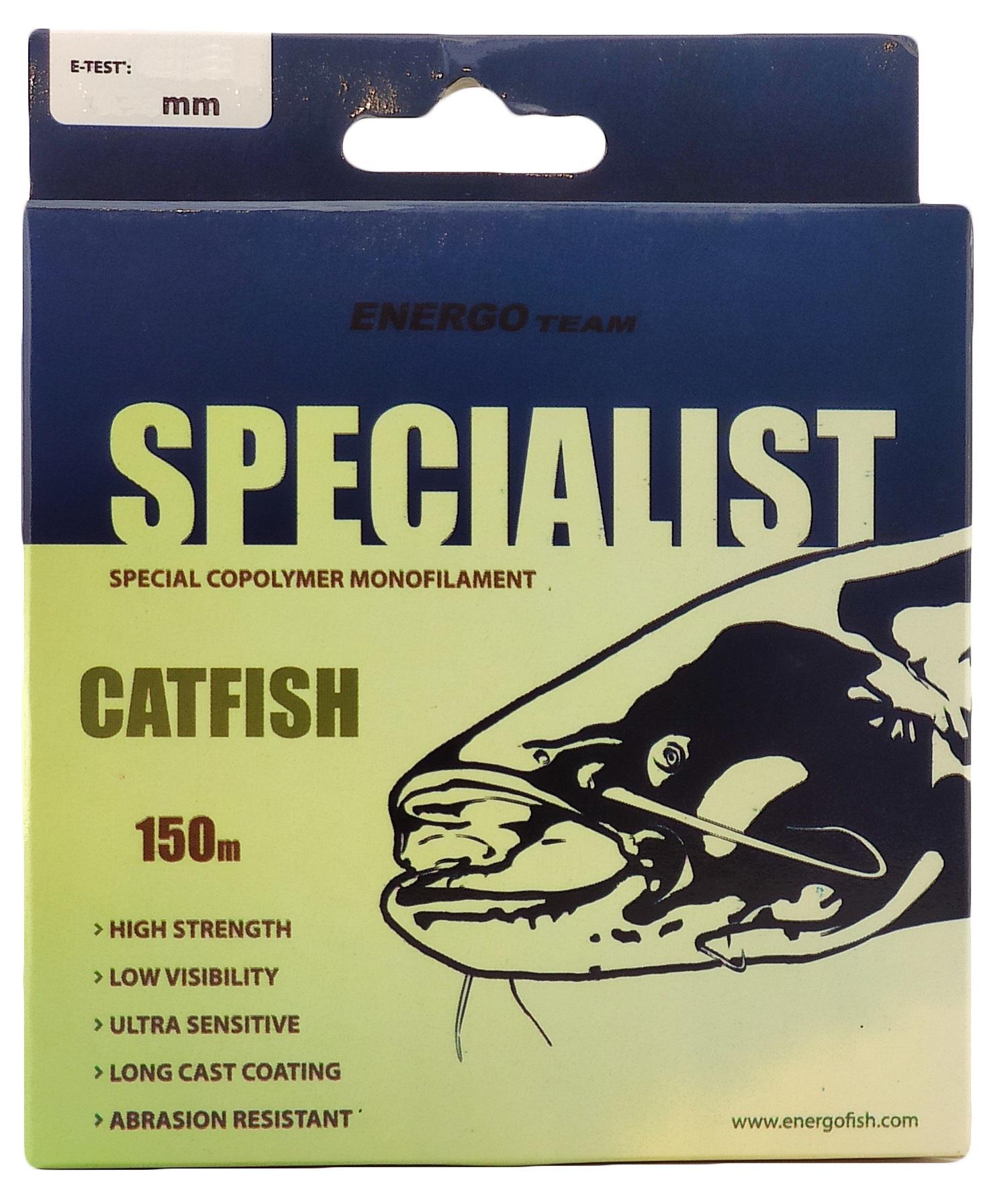 Леска Energofish Catfish Clear 0,6 мм 34,5 кг 150 м