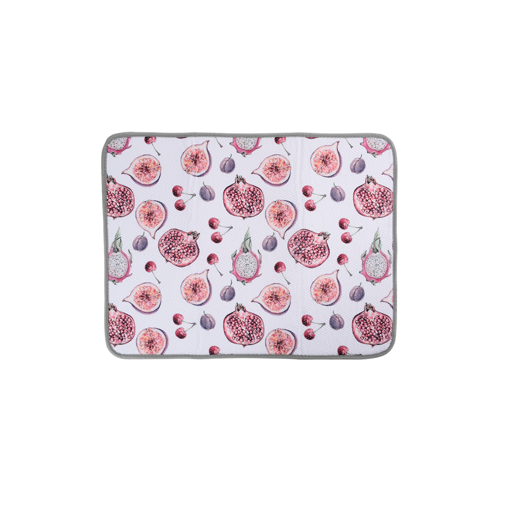 Коврик для сушки посуды Stenson R88844 Kitchen Fruits 38x50 см (35698987)