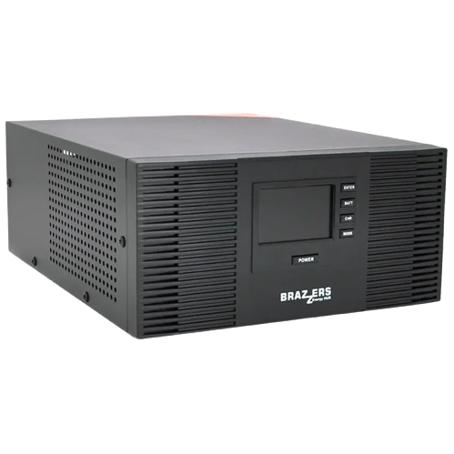 Источник бесперебойного питания BRAZZERS BRSW-LFP-1000-12 800 Вт 12V с чистой синусоидой (30359513)