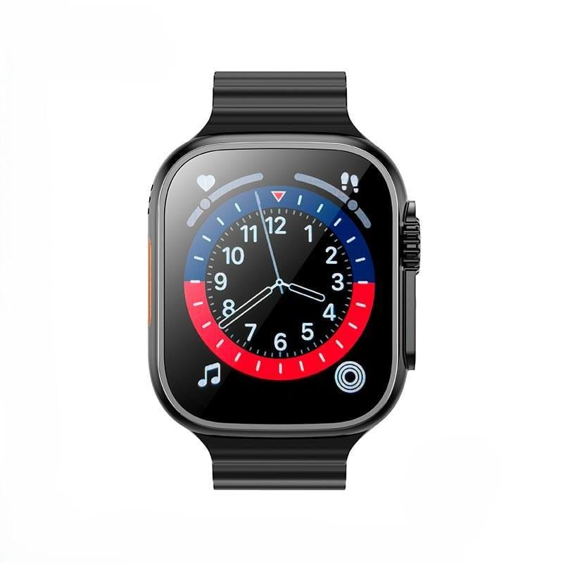 Смарт-часы с функцией звонков Hoco DYD01 Bluetooth 4.2 4G IP67 Black (8267-11729)