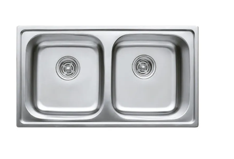 Мийка кухонна Haiba Double Decor 78x43 см (HB0567)