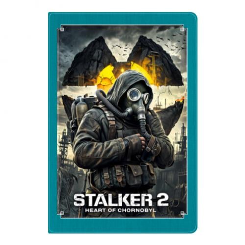 Блокнот S.T.A.L.K.E.R 2 Сердце Чернобыля А5 на 112 листов Бирюзовый (18639855-52-209121) Блокнот S.T.A.L.K.E.R 2 Сердце Чернобыля А5 на 112 листов Бирюзовый (18639855-52-209121)