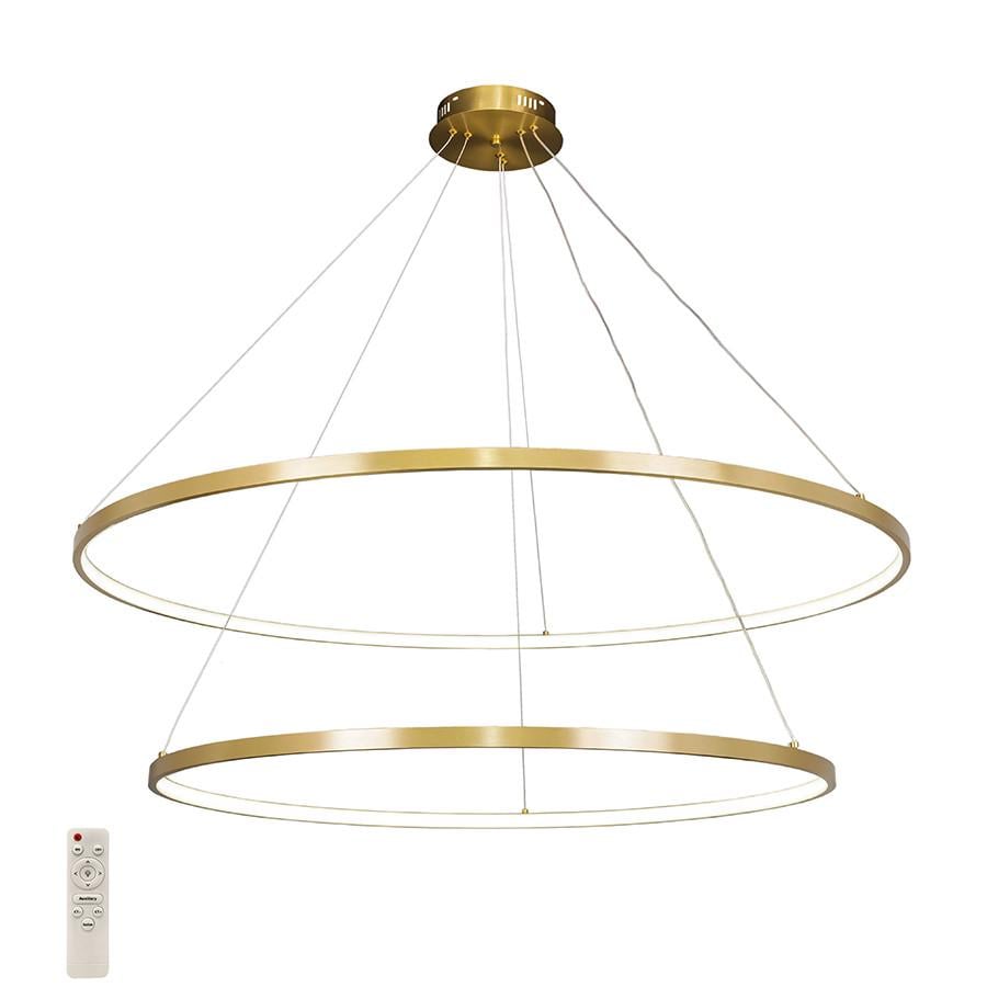 Люстра 7529832-2A BRONZE LED 800/1000 мм Бронзовый (LVS5185)