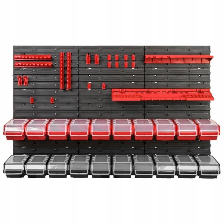 Панель для инструментов Kistenberg 117х78 см 20 контейнеров с крышкой (MIX547)