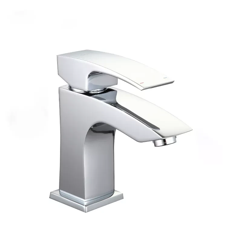 Смеситель для умывальника Gappo G1007 Хром (G1007)