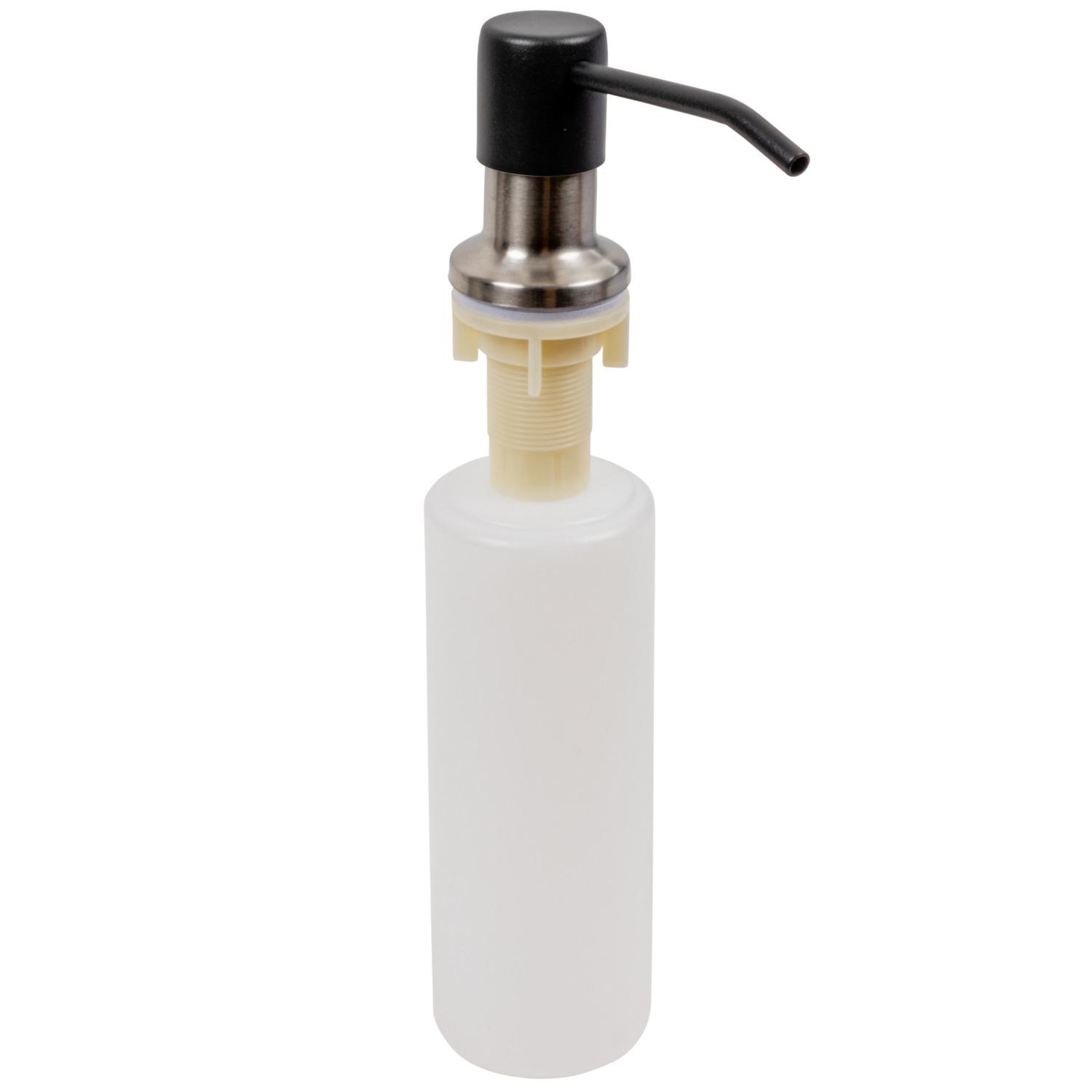 Дозатор врізний для мийки Platinum S02 PLS-A34014 300 мл Чорний (150860) Дозатор врізний для мийки Platinum S02 PLS-A34014 300 мл Чорний (150860)