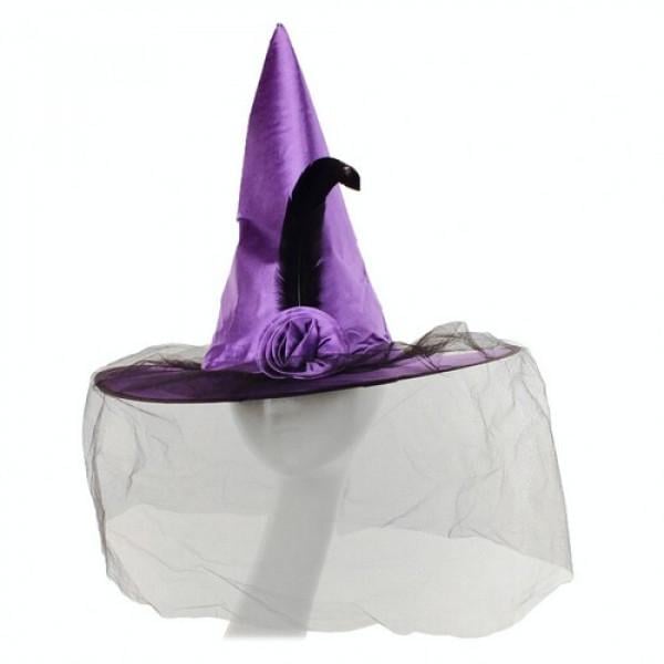 Шляпа на Хэллоуин Seta колпак Колдунья (12-5VT) Шляпа на Хэллоуин Seta колпак Колдунья (12-5VT)