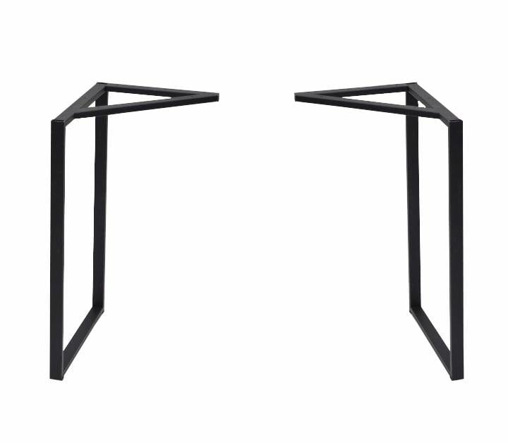 Комплект опор для стола Loft Design Xo толщина металла 2мм Черный (0099P)