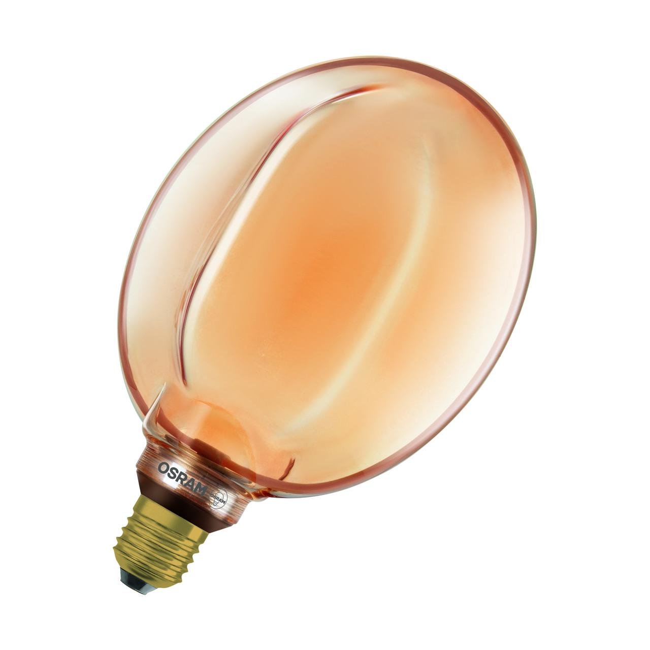 Лампа LED Osram Vintage 1906 Globe Gold 4W 220V 120lm 1800K E27 DIM 183x232 мм філаментна (4058075846043)