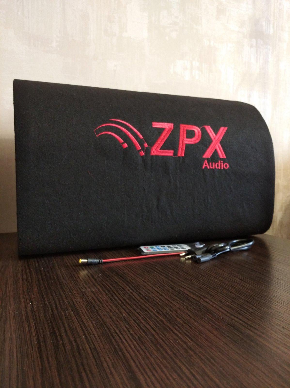 ᐉ Сабвуфер активный автомобильный ZPX Audio ZX-10Sub Бочка 1000w