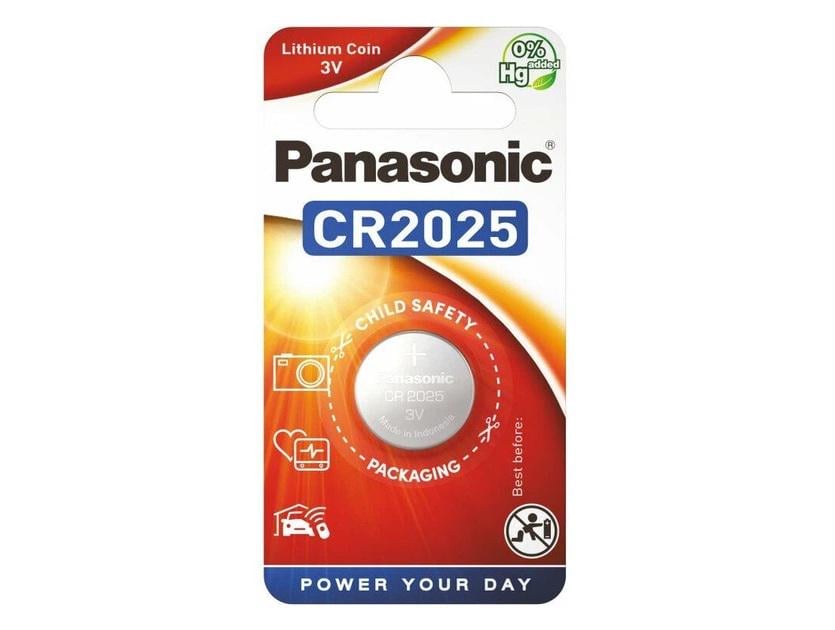 Батарейка Panasonic CR2025 Lithium 3v (33229652)