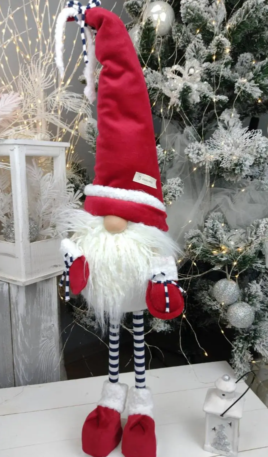 Новогодний Скандинавский Гном 75 см Красный (22392910)