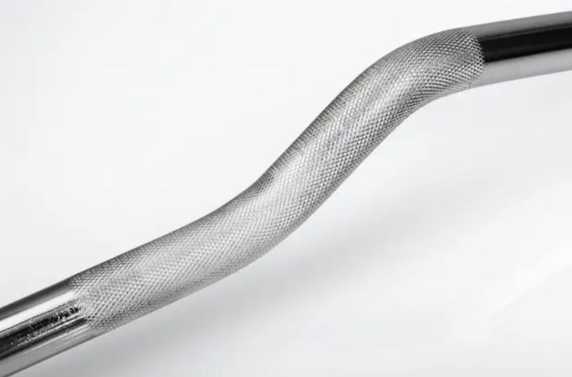 Гриф для штанги хромированный ломаный W-образный WCG 120 см d 28 мм 1 шт. - фото 5 Гриф для штанги хромированный ломаный W-образный WCG 120 см d 28 мм 1 шт. - фото 5