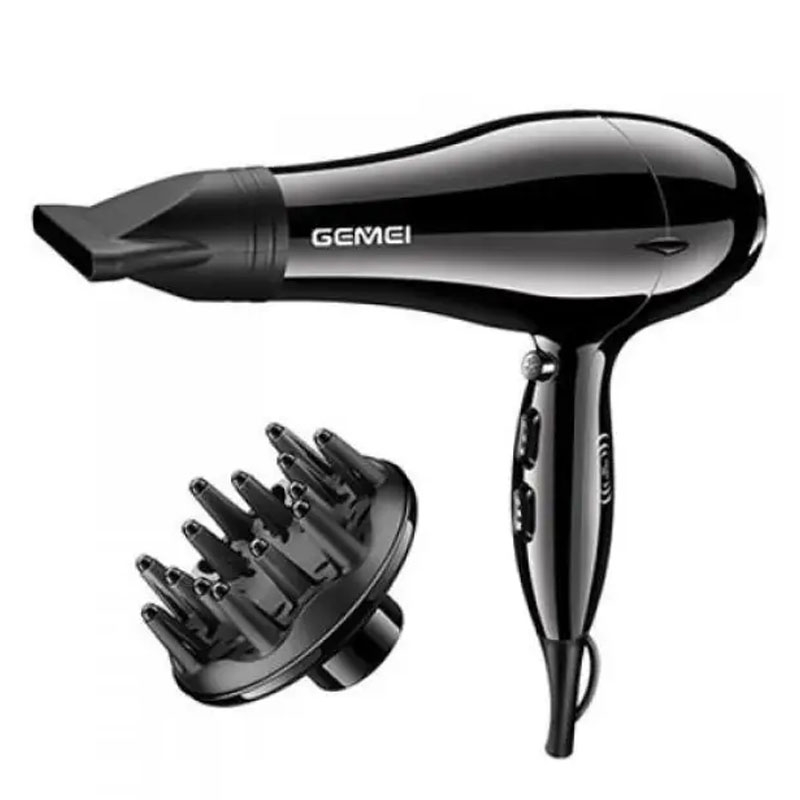 Фен Gemei GM-103 2200W (26202646) Фен Gemei GM-103 2200W (26202646)